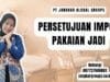 Persetujuan Impor Pakaian Jadi