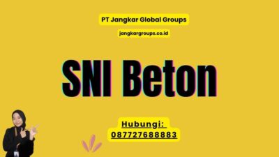SNI Beton