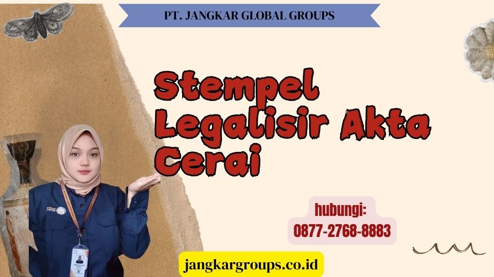 Stempel Legalisir Akta Cerai