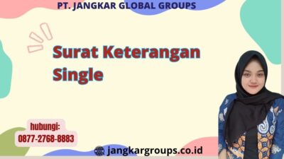Surat Keterangan Single