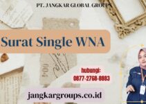 Surat Single WNA