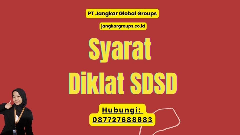 Syarat Diklat SDSD