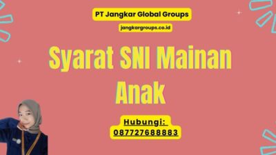 Syarat SNI Mainan Anak