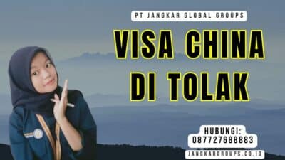Visa China Di Tolak