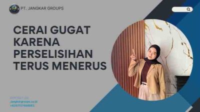 Cerai Gugat Karena Perselisihan Terus Menerus