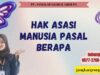 Hak Asasi Manusia Pasal Berapa