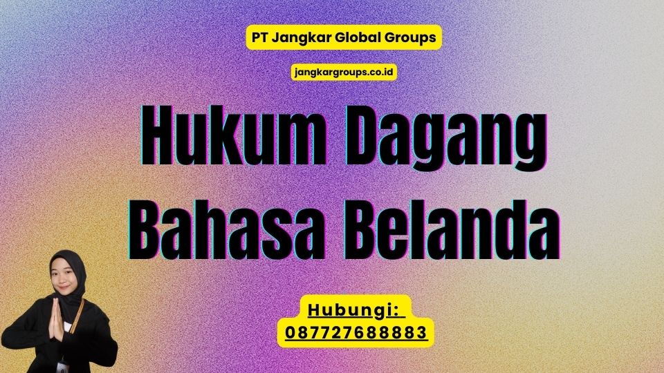 Hukum Dagang Bahasa Belanda
