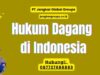 Hukum Dagang di Indonesia