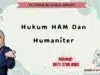 Hukum HAM Dan Humaniter