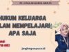 Hukum Keluarga Islam Mempelajari Apa Saja