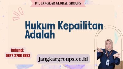 Hukum Kepailitan Adalah