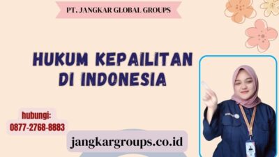 Hukum Kepailitan Di Indonesia