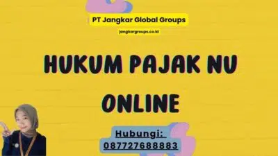 Hukum Pajak NU Online