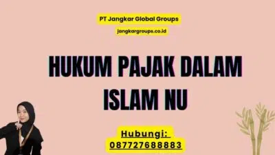 Hukum Pajak dalam Islam NU