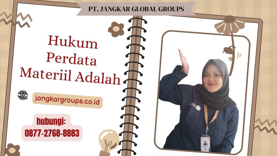 Hukum Perdata Materiil Adalah