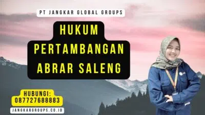 Hukum Pertambangan Abrar Saleng