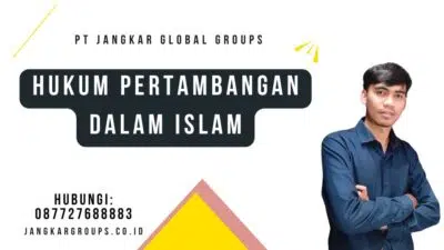 Hukum Pertambangan Dalam Islam