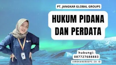 Hukum Pidana Dan Perdata