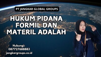 Hukum Pidana Formil Dan Materil Adalah