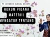 Hukum Pidana Materiil Mengatur Tentang