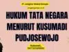 Hukum Tata Negara Menurut Kusumadi Pudjosewojo
