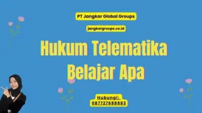 Hukum Telematika Belajar Apa