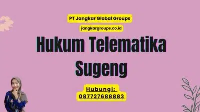 Hukum Telematika Sugeng