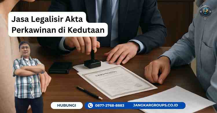 Jasa Legalisir Akta Perkawinan di Kedutaan, Cepat & Resmi