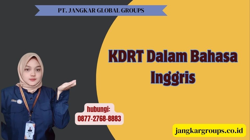 KDRT Dalam Bahasa Inggris