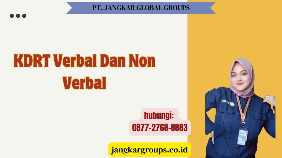KDRT Verbal Dan Non Verbal