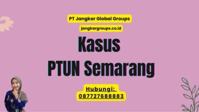 Kasus PTUN Semarang