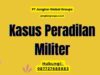 Kasus Peradilan Militer