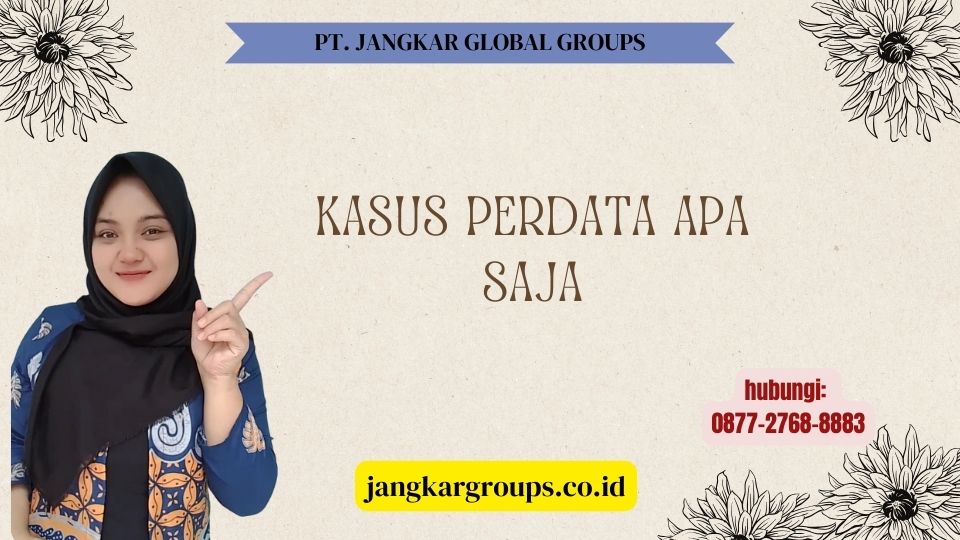 Kasus Perdata Apa Saja