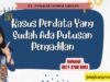 Kasus Perdata Yang Sudah Ada Putusan Pengadilan