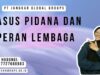 Kasus Pidana Dan Peran Lembaga