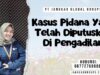 Kasus Pidana Yang Telah Diputuskan Di Pengadilan