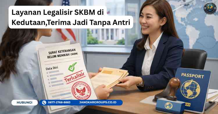 Layanan Legalisir SKBM di Kedutaan,Terima Jadi Tanpa Antri