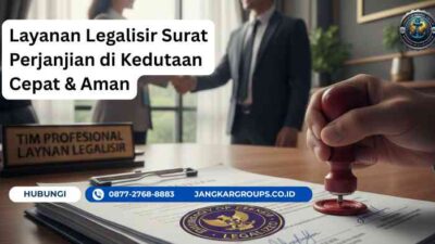 Layanan Legalisir Surat Perjanjian di Kedutaan Cepat & Aman