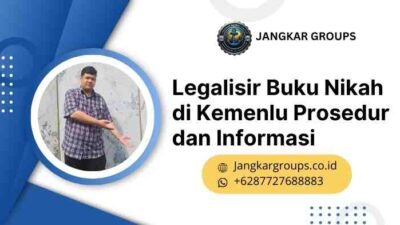Legalisir Buku Nikah di Kemenlu Prosedur dan Informasi