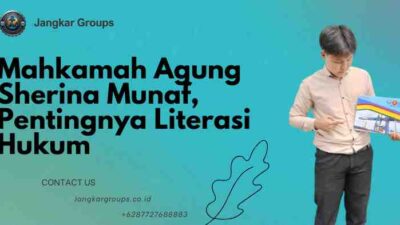 Mahkamah Agung Sherina Munaf, Pentingnya Literasi Hukum