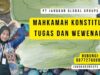 Mahkamah Konstitusi Tugas Dan Wewenang