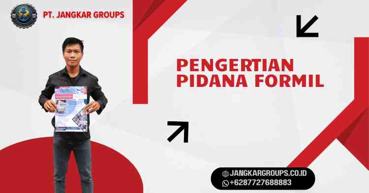 Pengertian Pidana Formil