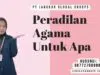 Peradilan Agama Untuk Apa