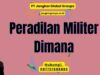 Peradilan Militer Dimana