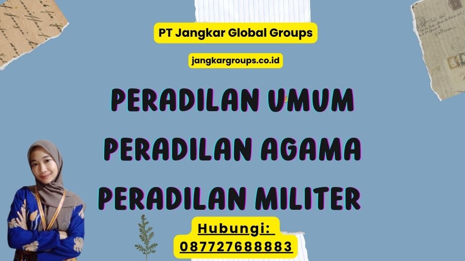 Peradilan Umum Peradilan Agama Peradilan Militer