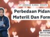 Perbedaan Pidana Materiil Dan Formil