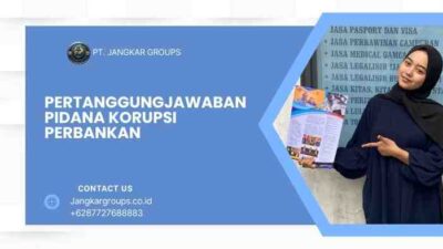 Pertanggungjawaban Pidana Korupsi Perbankan