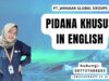 Pidana Khusus In English