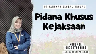 Pidana Khusus Kejaksaan