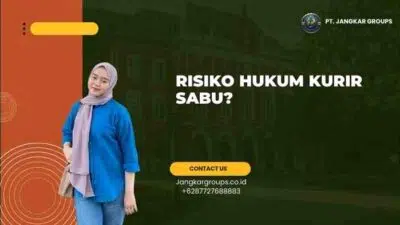 Risiko Hukum Kurir Sabu?